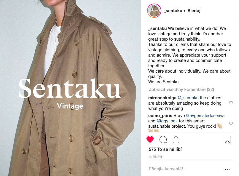 SENTAKU – japonské dědictví slow fashion